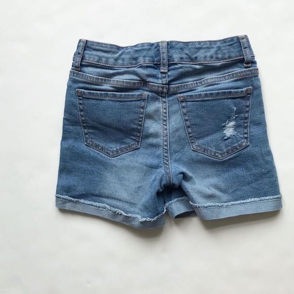 Gap Denim distressed stretch midi short EUC 8Y - Picture 4 of 4